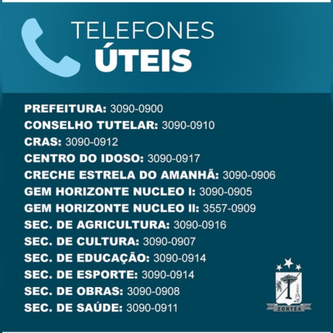 Telefones úteis