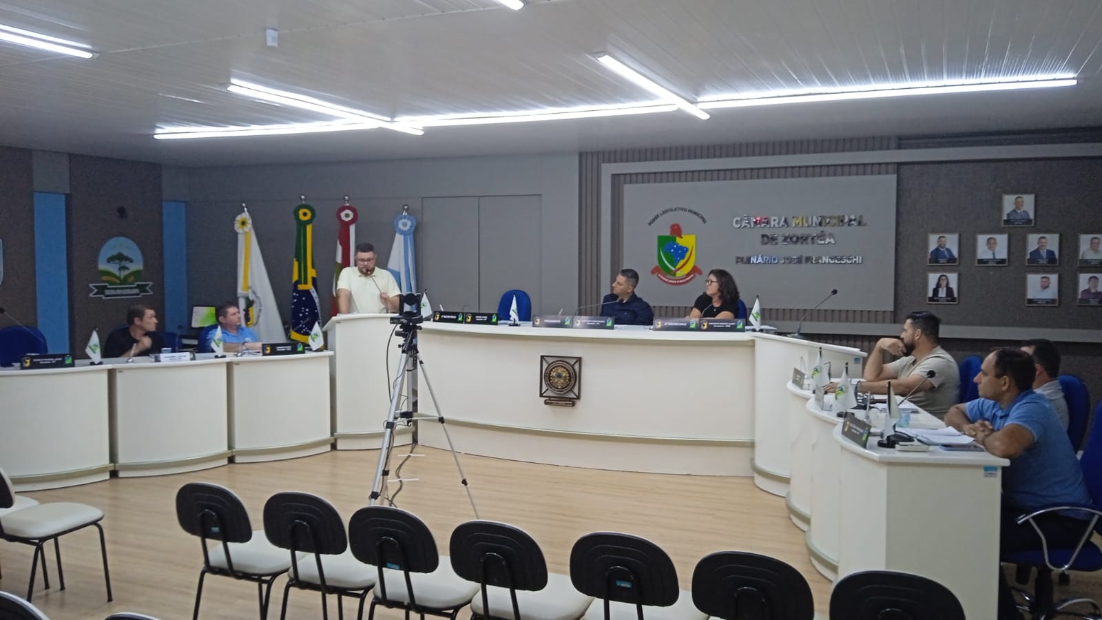 Câmara de Vereadores de Zortéa Aprovou quatro projetos durante Sessão realizada na noite de segunda-feira (26) maio de 2025