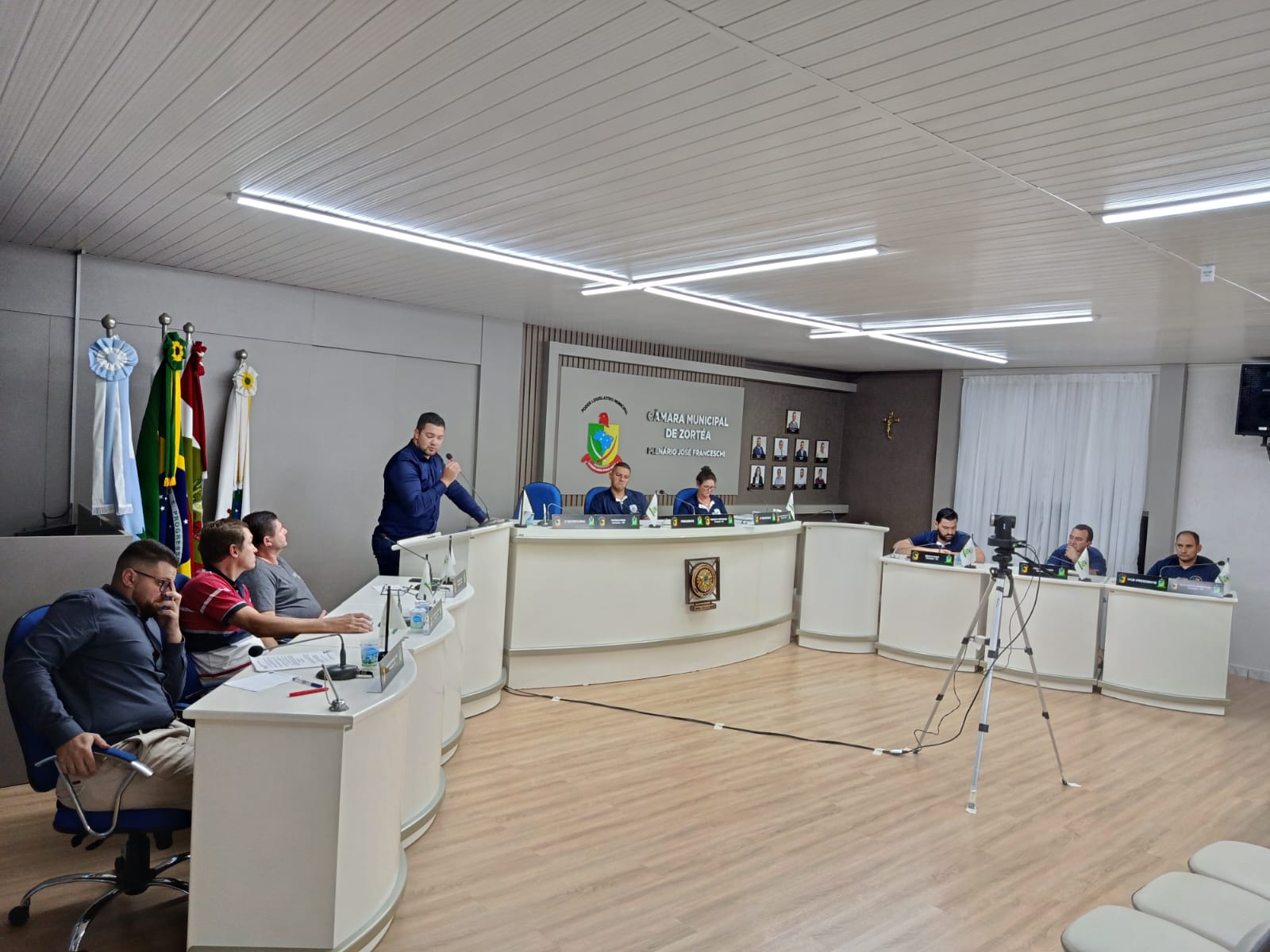 Câmara de Vereadores de Zortéa realiza primeira Sessão Ordinária de maio
