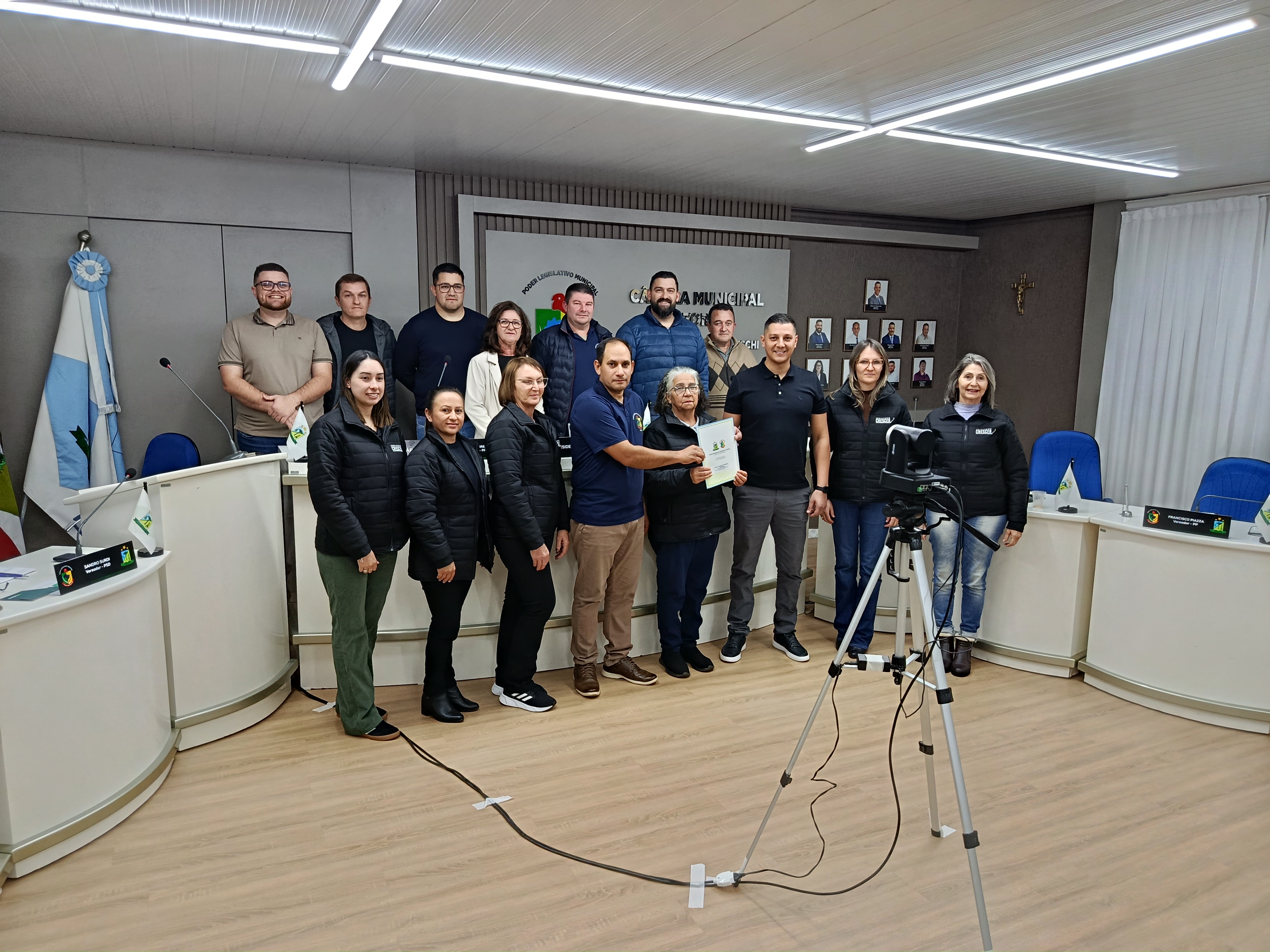 Câmara de Zortéa entrega título de utilidade pública ao Instituto Crescer