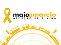 Campanha Maio Amarelo, visando segurança no trânsito